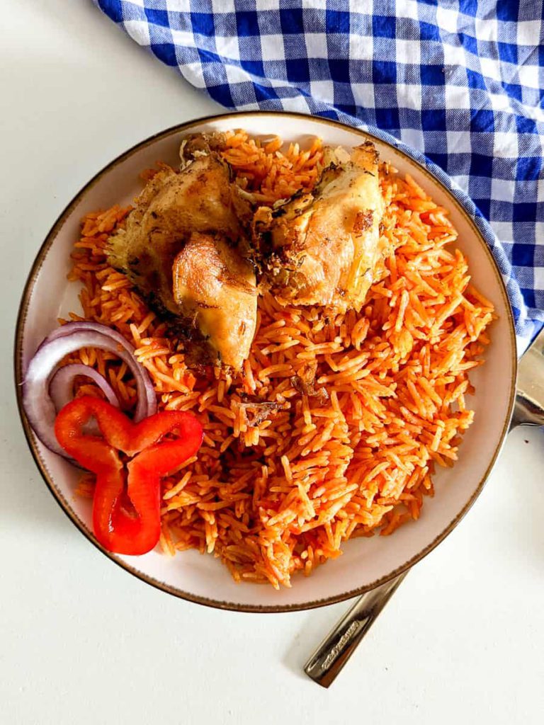 Ghanaian jollof rice recipe