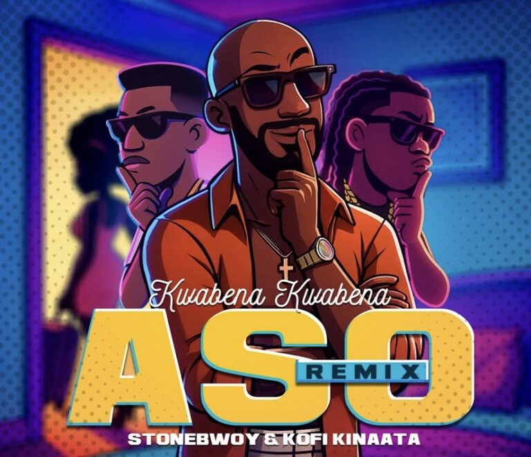 DOWNLOAD MP3 : Kwabena Kwabena Ft Stonebwoy x Kofi Kinaata – Aso Remix