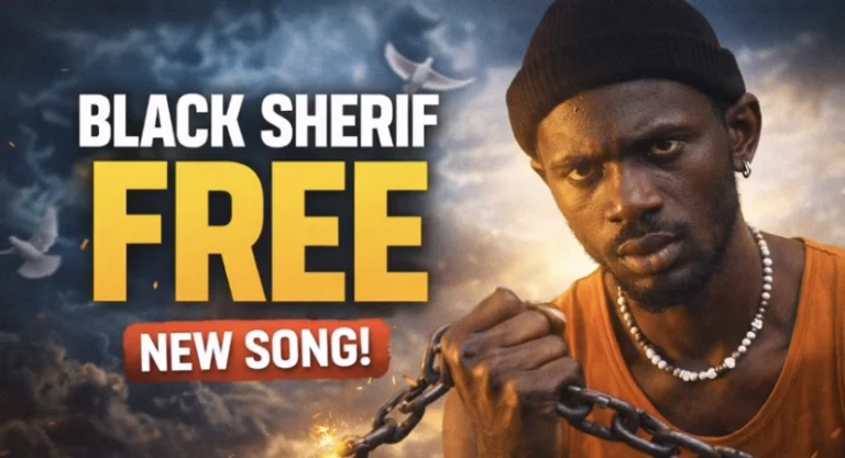 Black Sherif Free song cover artwork