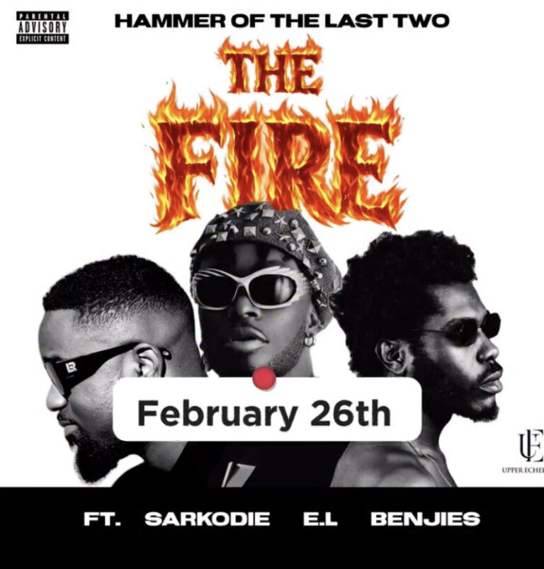 DOWNLOAD MP3 : Hammer Of The Last Two Ft Sarkodie x EL x Benjies – The Fire