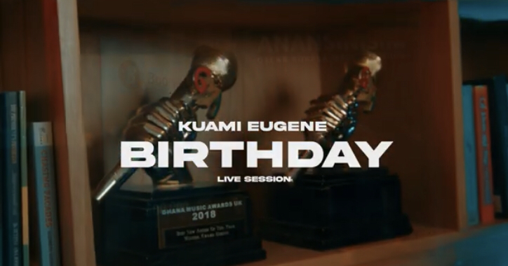Kuami Eugene – Birthday Visualizer