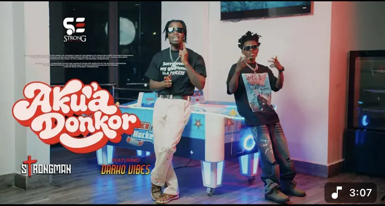 Strongman Ft Darkovibes – Akua Donkor(Official Video)