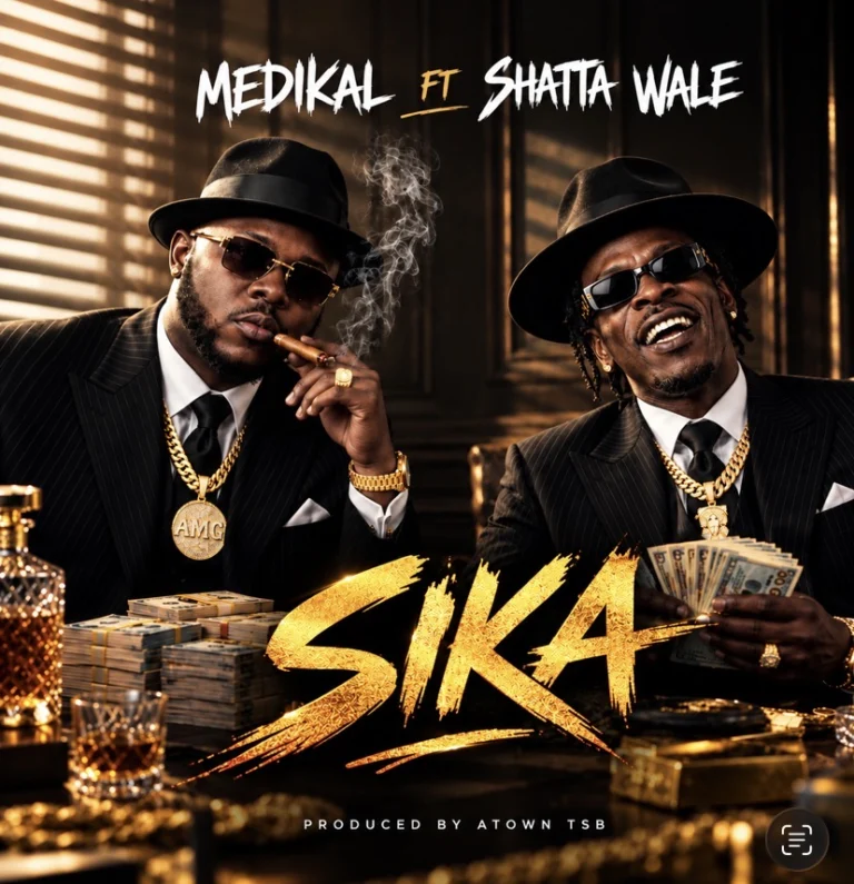Medikal released SIKA Audio featuring Shatta Wale – Sika mp3 Download