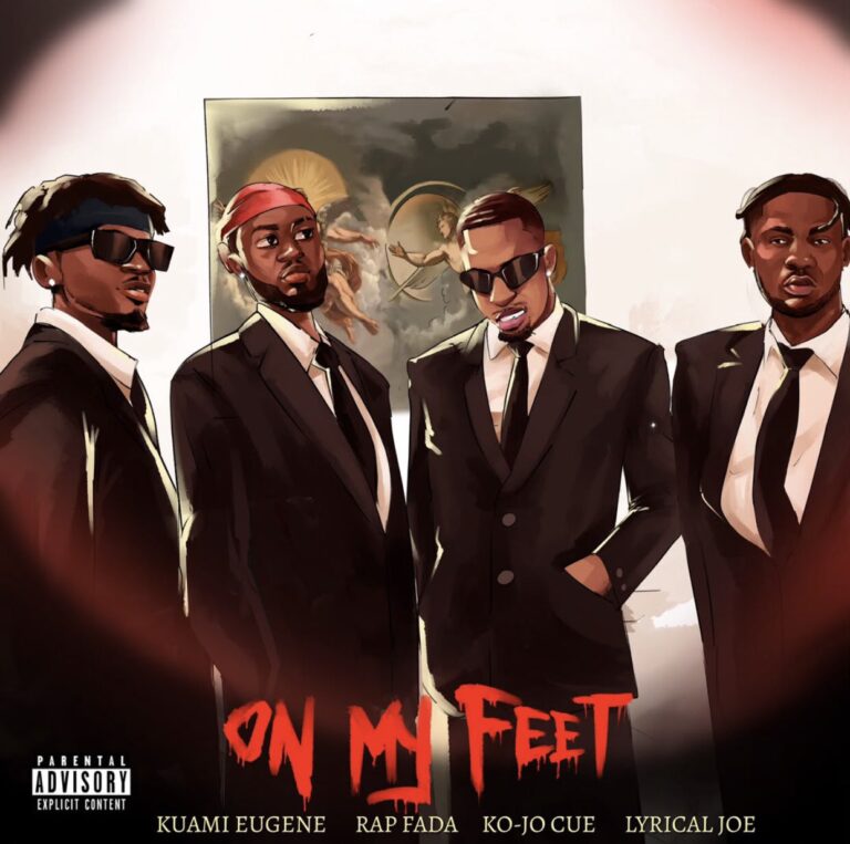 DOWNLOAD MP3 : Rap Fada Ft Kuami Eugene x Ko-Jo Cue x Lyrical Joe – On My Feet