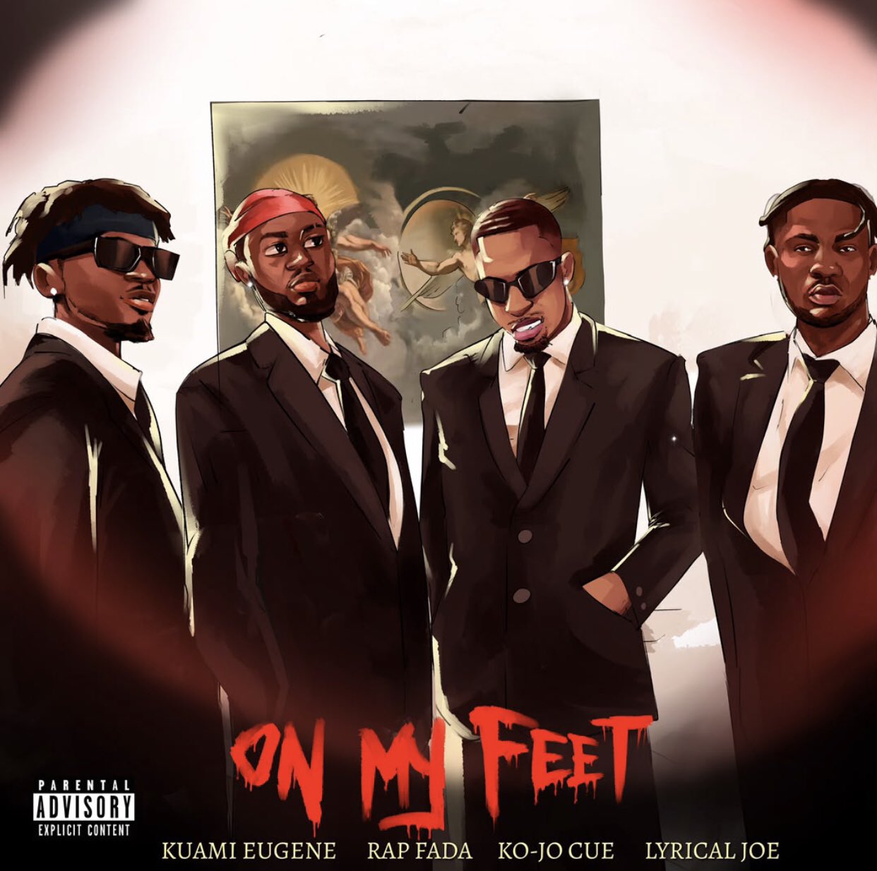 DOWNLOAD MP3 : Rap Fada Ft Kuami Eugene x Ko-Jo Cue x Lyrical Joe – On My Feet