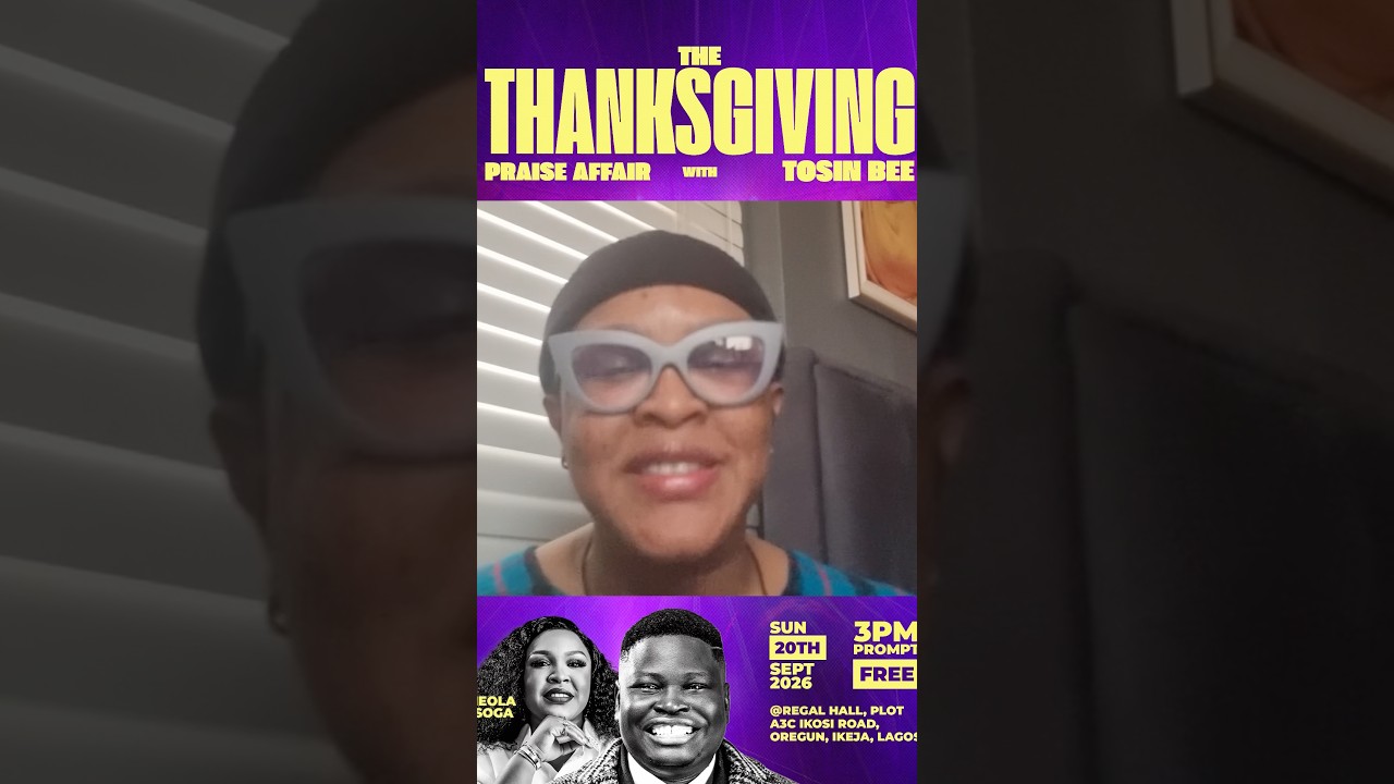 Tosin Bee – 5 September 2026