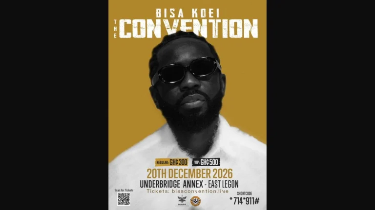 Bisa Kdei’s The Convention: Date, Venue and Ticket Prices for His Highlife Concert
