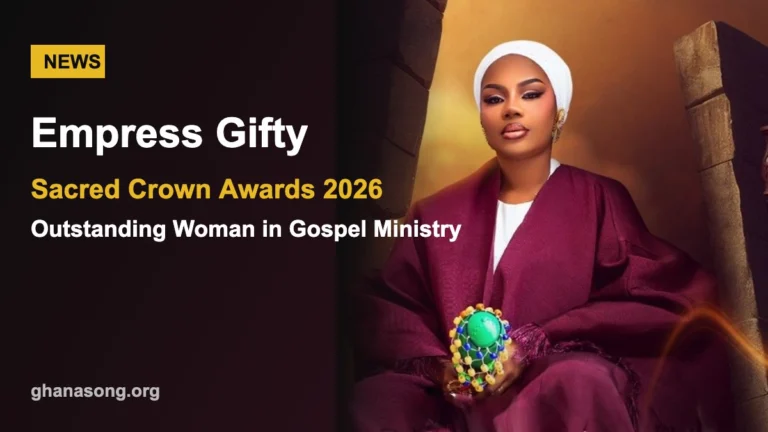 Empress Gifty Asks Fans to Vote for Her at Sacred Crown Awards 2026