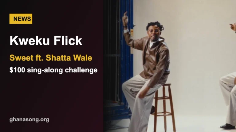 Kweku Flick Offers $100 to Fans Who Can Sing Shatta Wale’s ‘Sweet’ Verse