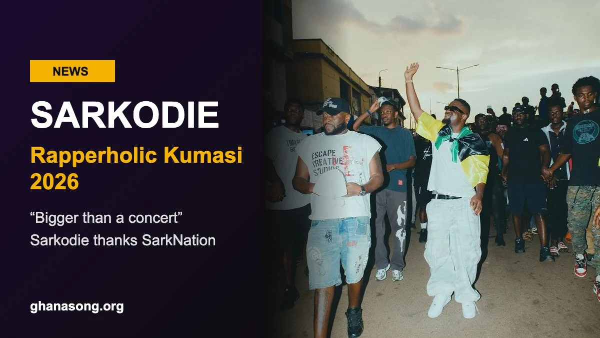 Sarkodie Rapperholic Kumasi 2026