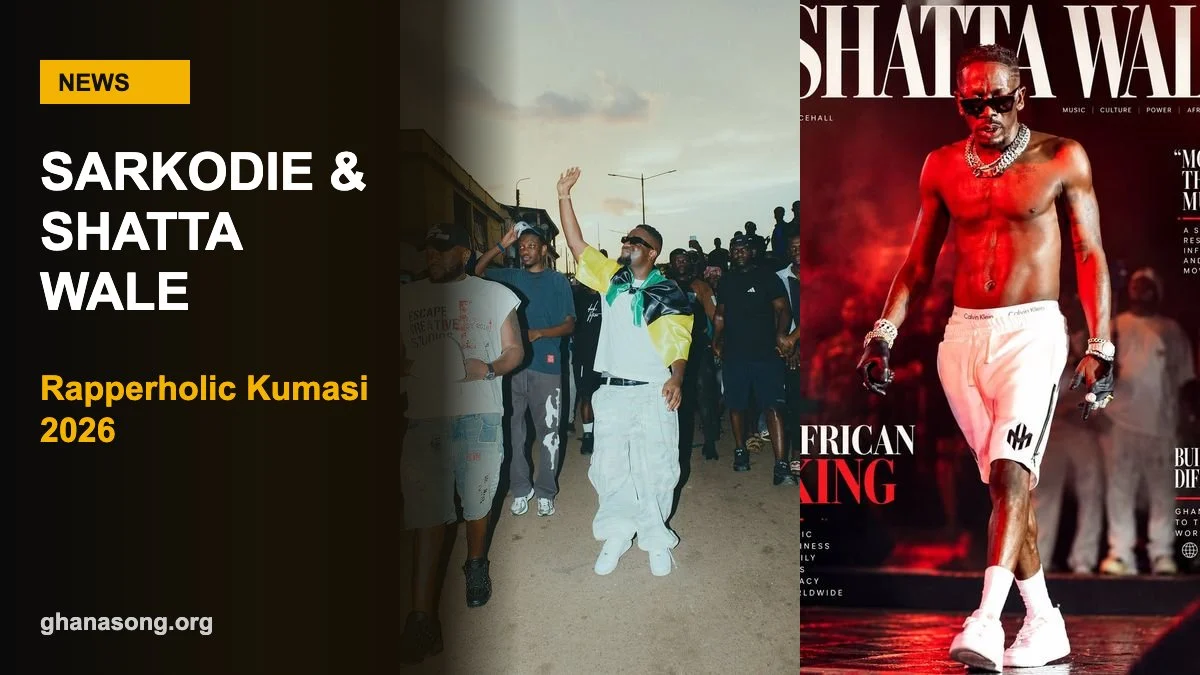 Shatta Wale Wishes Sarkodie Well on Rapperholic Kumasi Night, Sarkodie Replies